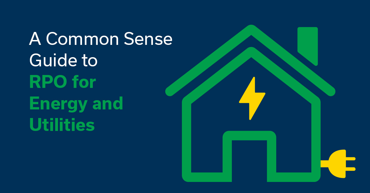 Cover for A Common Sense Guide to RPO for Energy and Utilities E-book