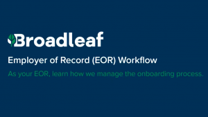Employer of Record Workflow