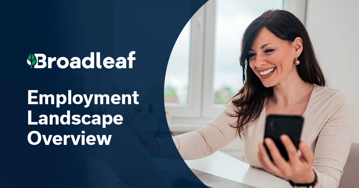 Cover for the Broadleaf Employment Landscape Overview