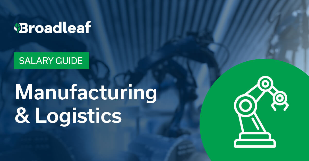 Manufacturing & Logistics Salary Guide Salary Trends For Operators